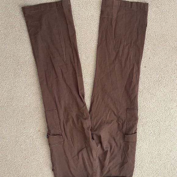 Rewind Brown Cargo Pants - Picture 2 of 3